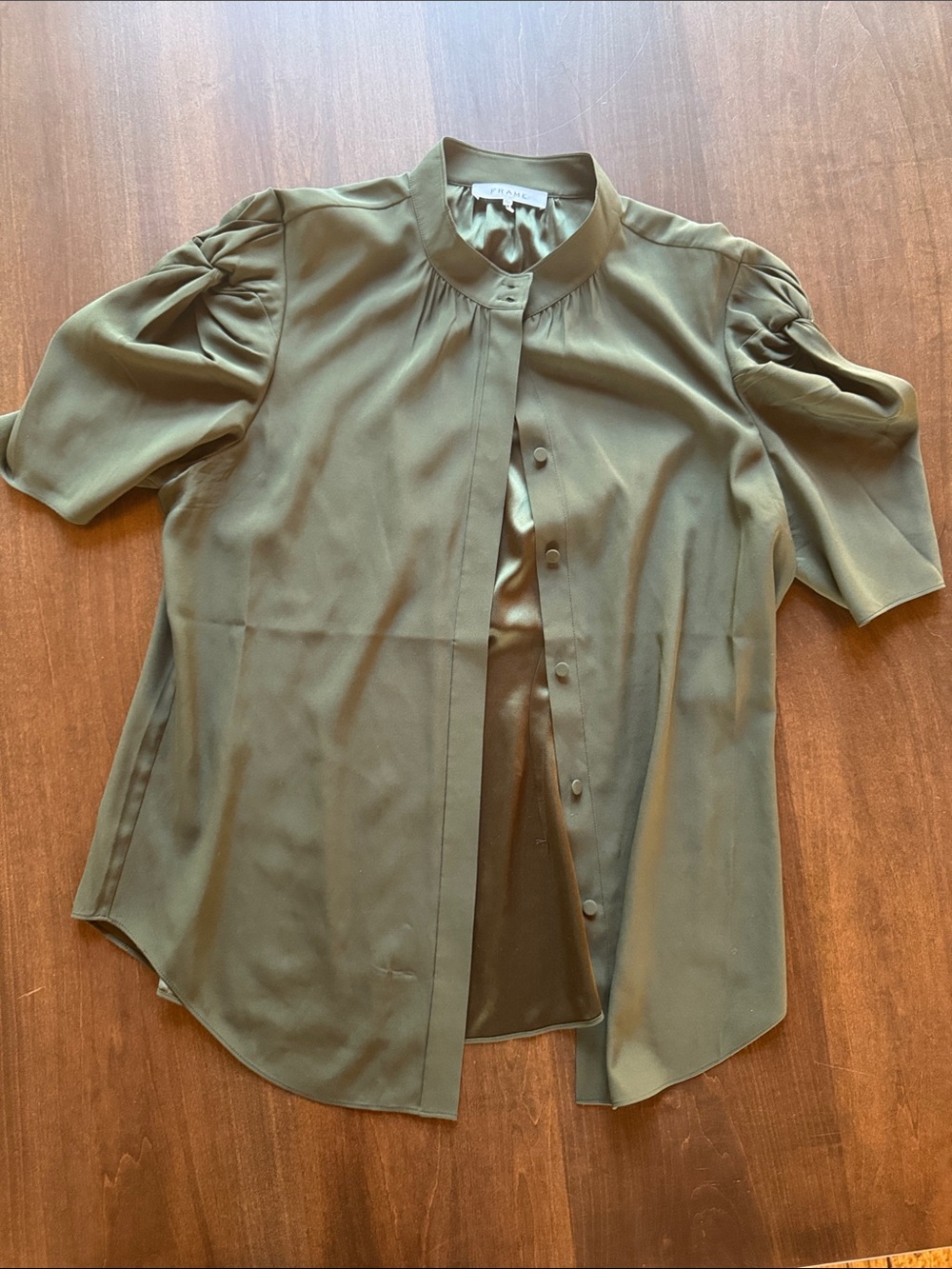 Gillian silk blouse
